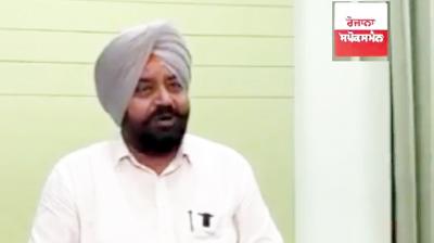AAP MLA Gurdeep Randhawa raises questions on MP Sukhjinder Singh Randhawa