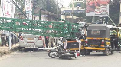 Flex Banner Beside Railway Station Of Shivaji Nagar 
