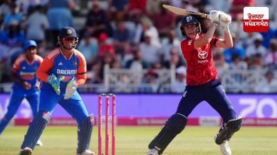 ਭਾਰਤ ਟੀ-20ਆਈ ’ਚ ਹੌਲੀ ਓਵਰ ਰੇਟ ਲਈ ਇੰਗਲੈਂਡ ਨੂੰ ਜੁਰਮਾਨਾ