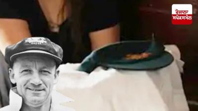 Australian cricket legend Bradman's baggy green cap sold for Rs 2.92 crore