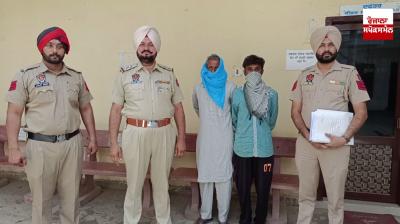 ਪੁਲਿਸ ਵਲੋਂ ਕਾਬੂ ਕੀਤੇ ਮੁਲਜ਼ਮ ਮਹੇਸ਼ ਰਾਮ ਅਤੇ ਰਾਮ ਸਰਨ 