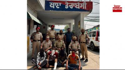 ਐਸਏਐਸ ਨਗਰ ਪੁਲਿਸ ਨੇ ਜਵਾਹਰਪੁਰ ਡਕੈਤੀ ਮਾਮਲੇ ਨੂੰ ਤਿੰਨ ਦਿਨਾਂ ਦੇ ਅੰਦਰ ਸੁਲਝਾਇਆ