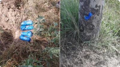 BSF troops of Ferozepur sector recovered 04 packets of Heroin