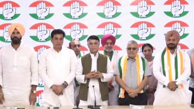 Dharamvir Gandhi was warmly welcomed by the Congress on joining the party