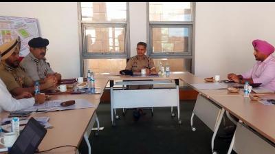 DGP Gaurav Yadav reached Sri Anandpur Sahib before Baisakhi, held meeting with officials