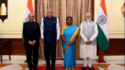 Praveen Kumar Srivastava sworn in as Central Vigilance Commissioner by President Murmu