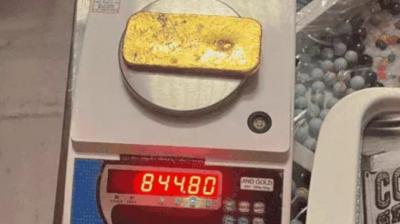 customs department recovered gold worth 49 lakhs from the international airport, amritsar