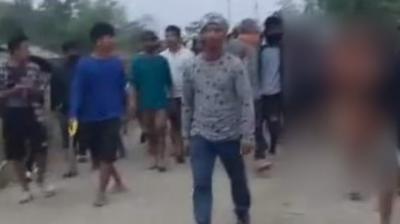 a still from viral video