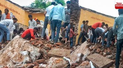 Jhalawar School Collapses News in punjabi