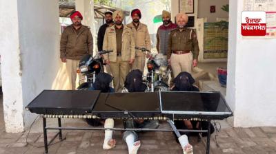 ਪੁਲਿਸ ਵਲੋਂ ਫੜੇ ਗਏ ਮੁਲਜ਼ਮ 