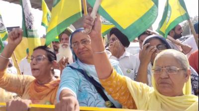 Farmers Protest Against Ashwani Sharma 