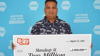 Jackpot of Punjabi truck driver in Canada