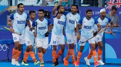The performance of the Indian hockey team was excellent
