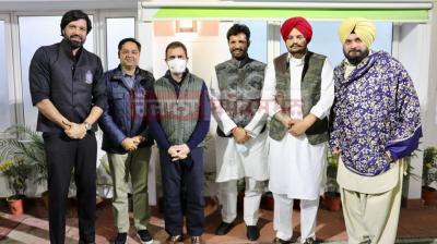  Sidhu Musewala Meets Rahul Gandhi