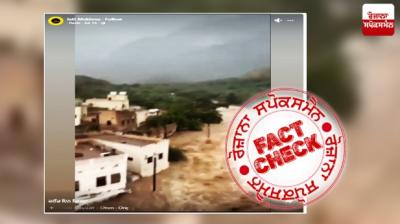 Fact Check Flood Video From Oman Viral In The Name Of Shimla