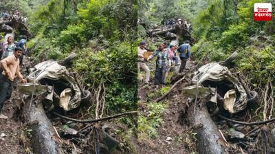 Car falls into 300-meter deep gorge in Himachal