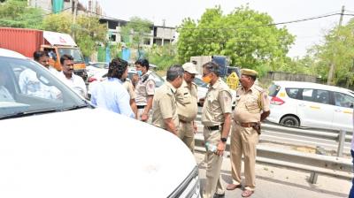  Rajasthan Congress state president stopped by police at Delhi border