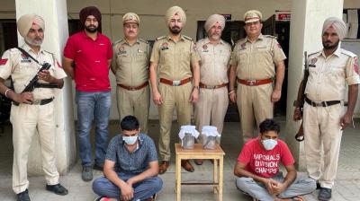 Two gangsters belonging to Loresh Bishnoi and Goldie Brar gang arrested in Mohali