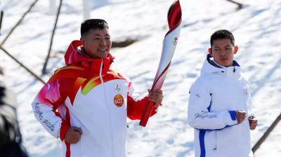 China soldier in Olympic torch relay raises ire in India