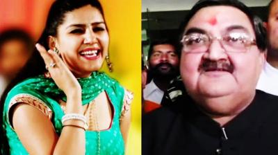 Sapna Chaudhary gave hard reply to BJP MP