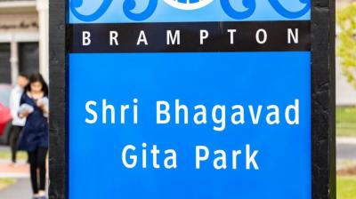 Canada Bhagavad Gita Park Sign 'Vandalised' Just Days After Similar Incident at Toronto Temple; Mayor Orders Probe
