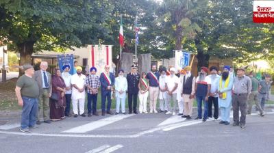 Sikh soldiers remembered as French city of Palazzolo Sanchian celebrates 81st Independence Day