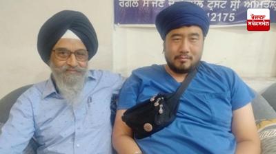 A Chinese man became a Sikh News in punjabi 