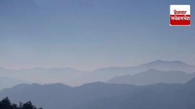 Snowfall in Himachal after a dry month!