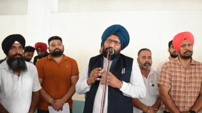 ਕੈਬਨਿਟ ਮੰਤਰੀ ਬਲਕਾਰ ਸਿੰਘ ਸੰਬੋਧਨ ਕਰਦੇ ਹੋਏ 