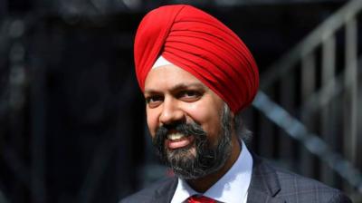 Tanmanjit Singh Dhesi, Britain's first turban-wearing Sikh MP, has been elected chairman of the new Parliament's Defense Committee