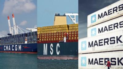 Maersk, MSC and CMA CGM suspend Russian deliveries