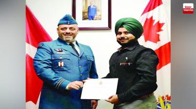 Punjabi Sikh youth enlisted in Canadian army