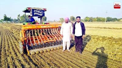 Farmer Stubble Management Village Matti, Mansa News