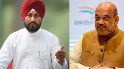 Charanjeet Channi, Amit Shah 