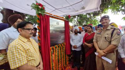 Mohali News: MLA Kulwant Singh laid the foundation stone of City Surveillance and Traffic Management System in Mohali