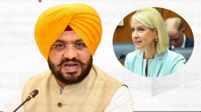 : ਅਮਰੀਕੀ ਸੰਸਦ ਮੈਂਬਰ ਮੈਰੀ ਮਿਲਰ ਨੂੰ ਕੈਬਨਿਟ ਮੰਤਰੀ ਤਰਨਪ੍ਰੀਤ ਸਿੰਘ ਸੌਂਦ ਨੇ ਦਿੱਤੀ ਨਸੀਹਤ 