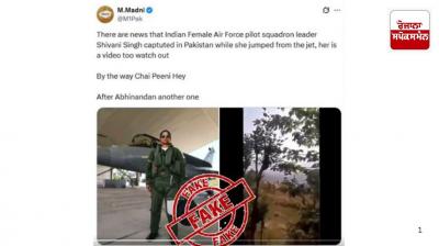 PIB Fact Check: Pakistan's claim of capture of Indian woman Air Force pilot turns out to be false