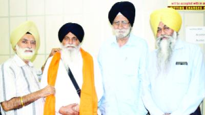 Harpal Singh with others