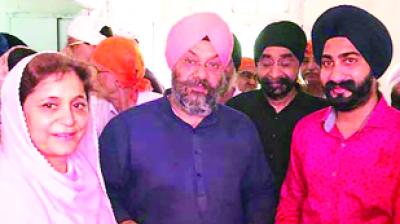 ManjiT Singh GK with Amarjit Singh