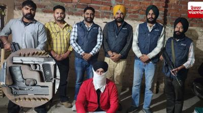 Active member of Jaggu Bhagwanpuria gang arrested from Batala; two modern pistols recovered