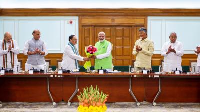 NDA parliamentary party meeting may be held on Friday to elect Modi as leader