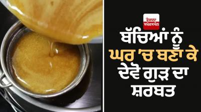 How to make Jaggery syrup