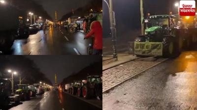 German Farmers Protest News in punjabi 