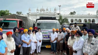 ਹੜ੍ਹ ਪ੍ਰਭਾਵਿਤ ਇਲਾਕਿਆਂ 'ਚ ਵਿਸ਼ੇਸ਼ ਤੌਰ 'ਤੇ ਪਹੁੰਚੇ ਸ਼੍ਰੋਮਣੀ ਕਮੇਟੀ ਪ੍ਰਧਾਨ ਐਡਵੋਕੇਟ ਹਰਜਿੰਦਰ ਸਿੰਘ ਧਾਮੀ