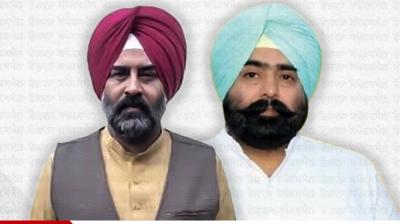 MLA Pragat and former MLA Kushaldeep Singh Dhillon