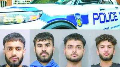 Four Punjabis arrested in Canada for robbery