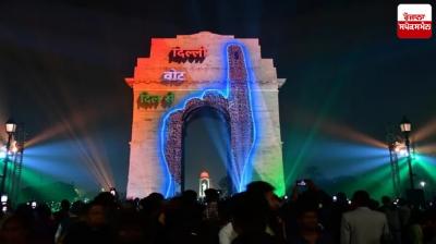 ਇੰਡੀਆ ਗੇਟ 'ਤੇ 'ਪ੍ਰੋਜੈਕਸ਼ਨ ਮੈਪਿੰਗ ਸ਼ੋਅ ਆਯੋਜਨ 