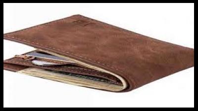 Man lost his wallet 