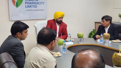 CM sets wheel in motion for setting up a big pharmaceutical city in the state