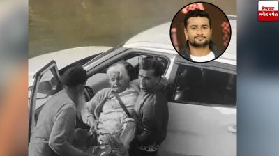 Singer Vicky Dhaliwal saved the life of elderly twins who fell with their car in Bhakra Canal